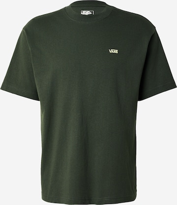 T-Shirt VANS en vert : devant