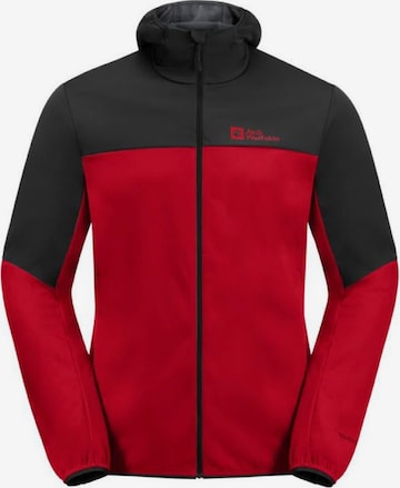 JACK WOLFSKIN Sportjacke 'FELDBERG' in Rot: predná strana