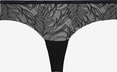 Tanga Calvin Klein Underwear pe negru, Vizualizare produs