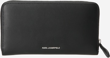 Karl Lagerfeld Portemonnaie 'Ikonik 2.0' in Schwarz