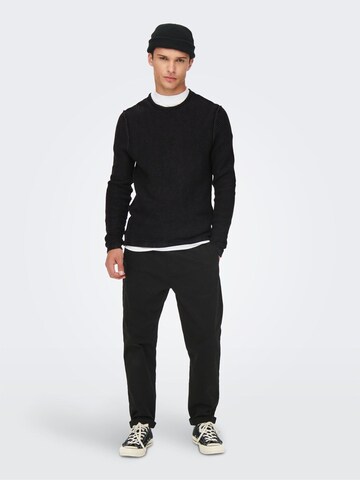 Only & Sons - Pullover 'PAVO' em preto