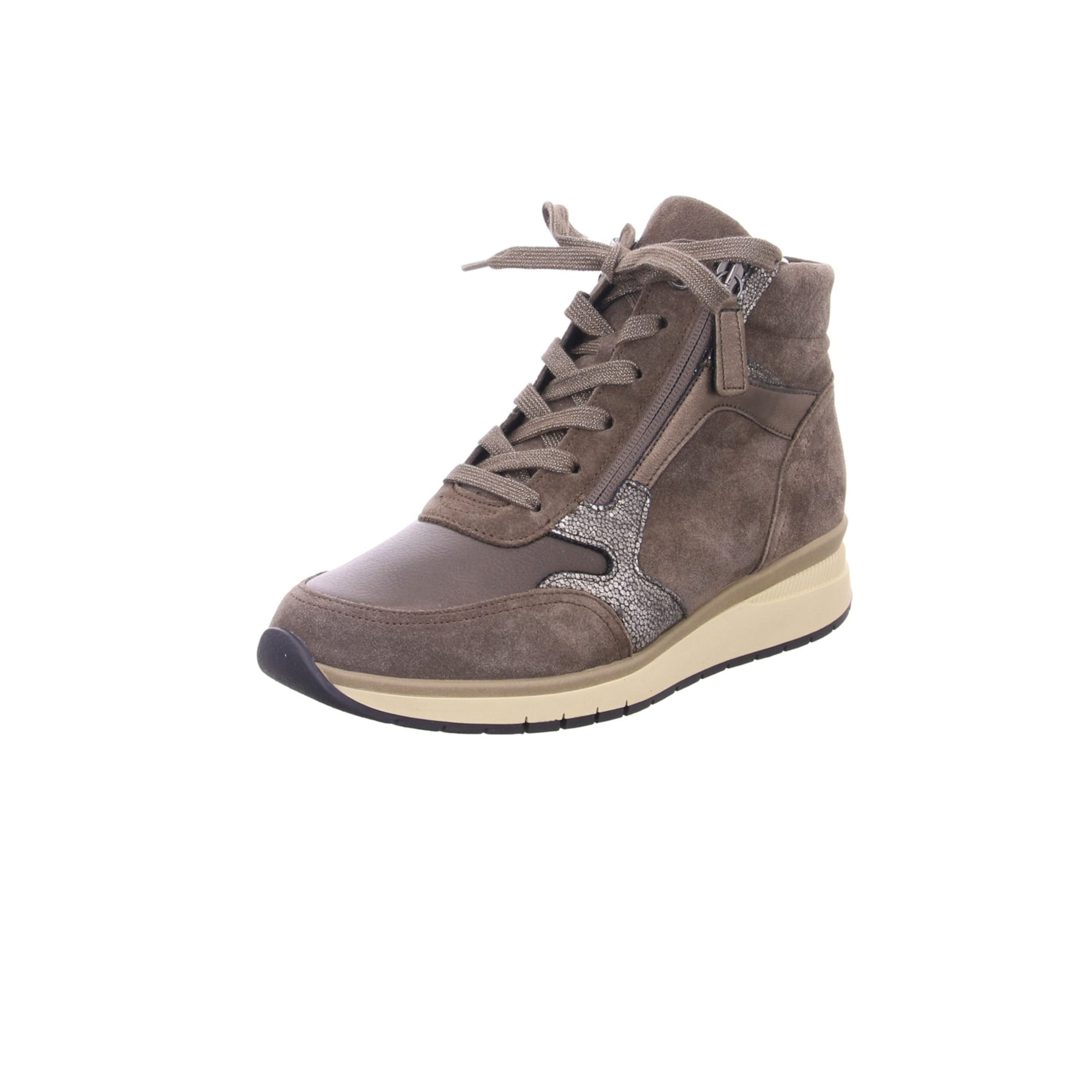 GABOR High-top trainers in Brown: front