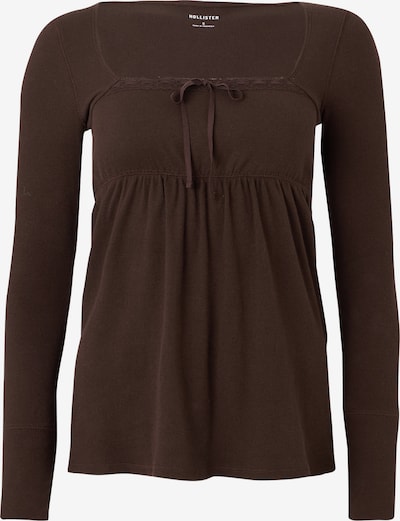 Marškinėliai iš HOLLISTER, spalva – šokolado spalva, Prekių apžvalga