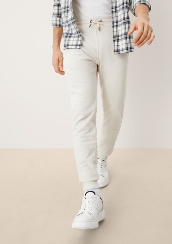 s.Oliver Tapered Pants in White