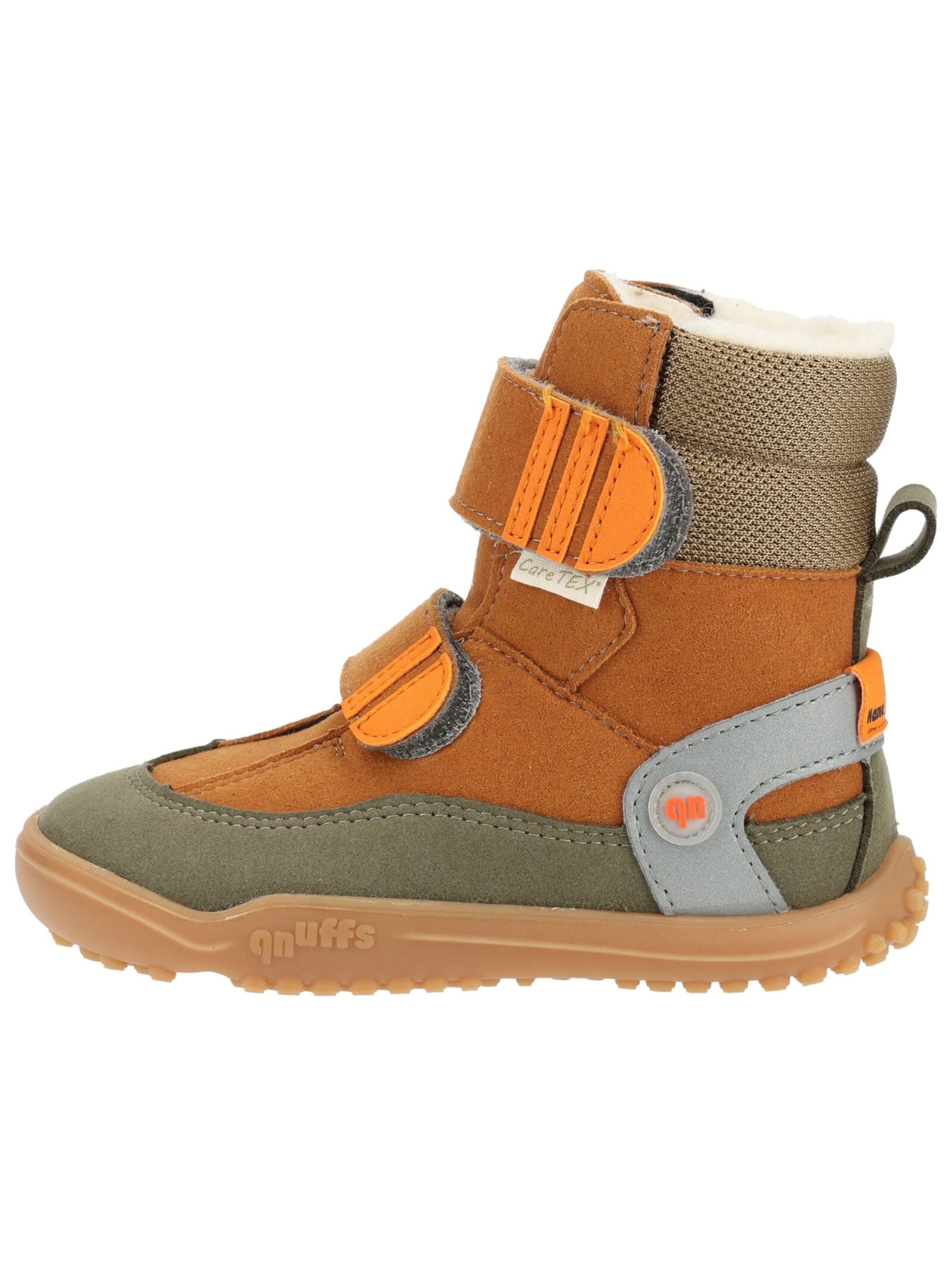 Bottes Qnuffs en jaune : sur le côté