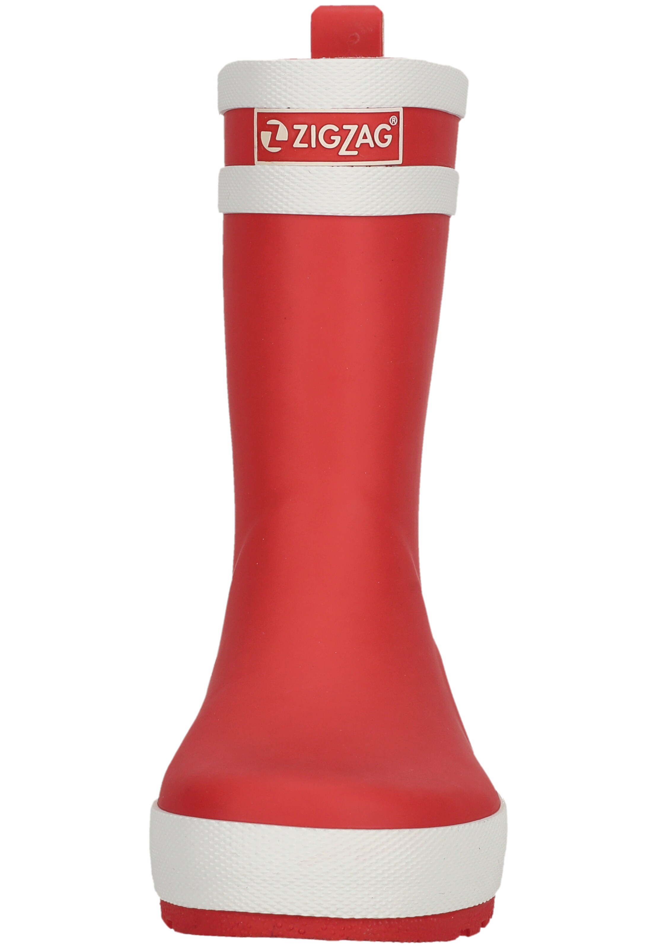 ZigZag Rubber Boots in Red