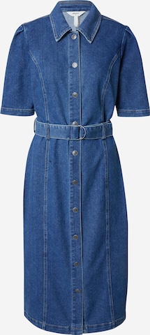 OBJECT Skjortklänning 'CAROL' i blå: framsida
