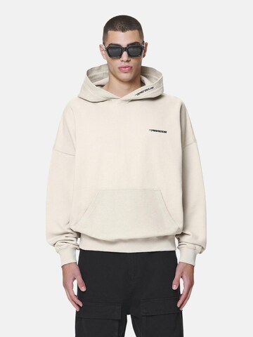 Pegador Sweatshirt 'Wintor Inside Out Terry Boxy' in Beige: Vorderseite