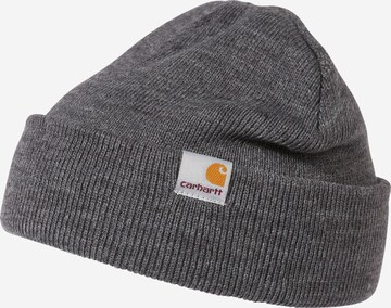 Carhartt WIP Čepice 'Stratus' – šedá: přední strana