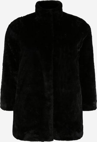 Vero Moda Curve Přechodný kabát 'Thea' – černá: přední strana