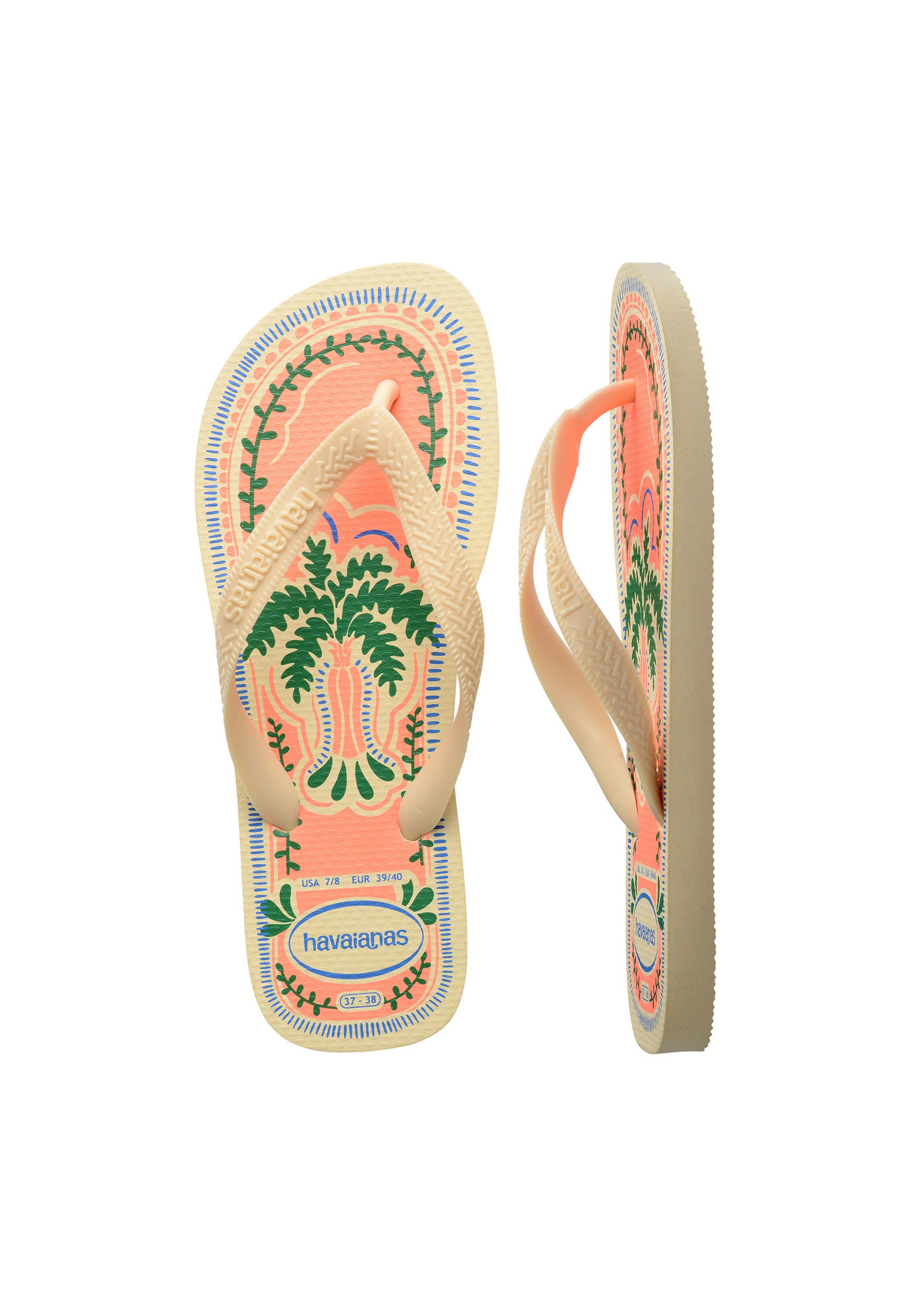 HAVAIANAS - Sandalias de dedo 'Top Summer Vibes' en beige