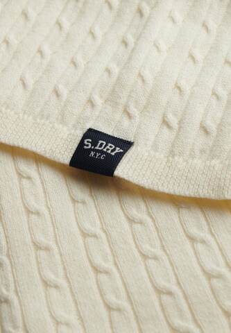 Superdry & Co Strickjacke in Weiß