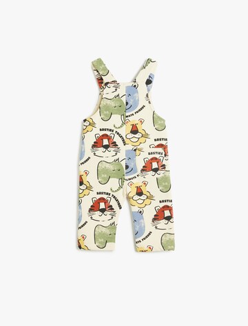 Koton Regular Latzhose in Beige