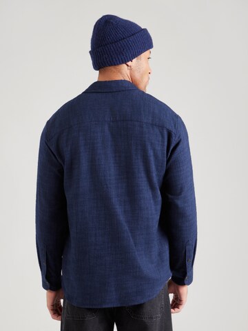 Abercrombie & Fitch Regular fit Ing - kék