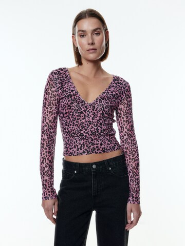 EDITED Shirt 'Alia' in Roze: voorkant