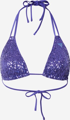 GUESS Triangel Bikinioverdel i lilla: forside