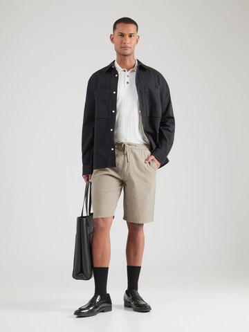 No Excess Normalny krój Spodnie w kolorze zielony