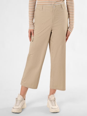 Marie Lund Loose fit Pants in Beige: front