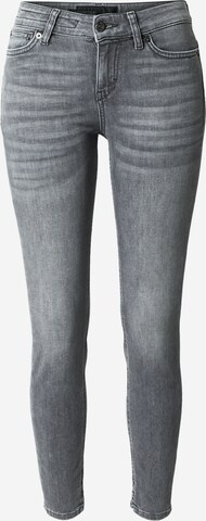 DRYKORN Slimfit Jeans 'NEED' in Grijs: voorkant
