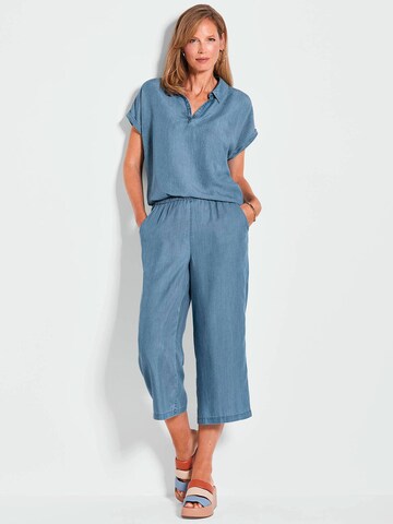 Chemisier Goldner en bleu : devant