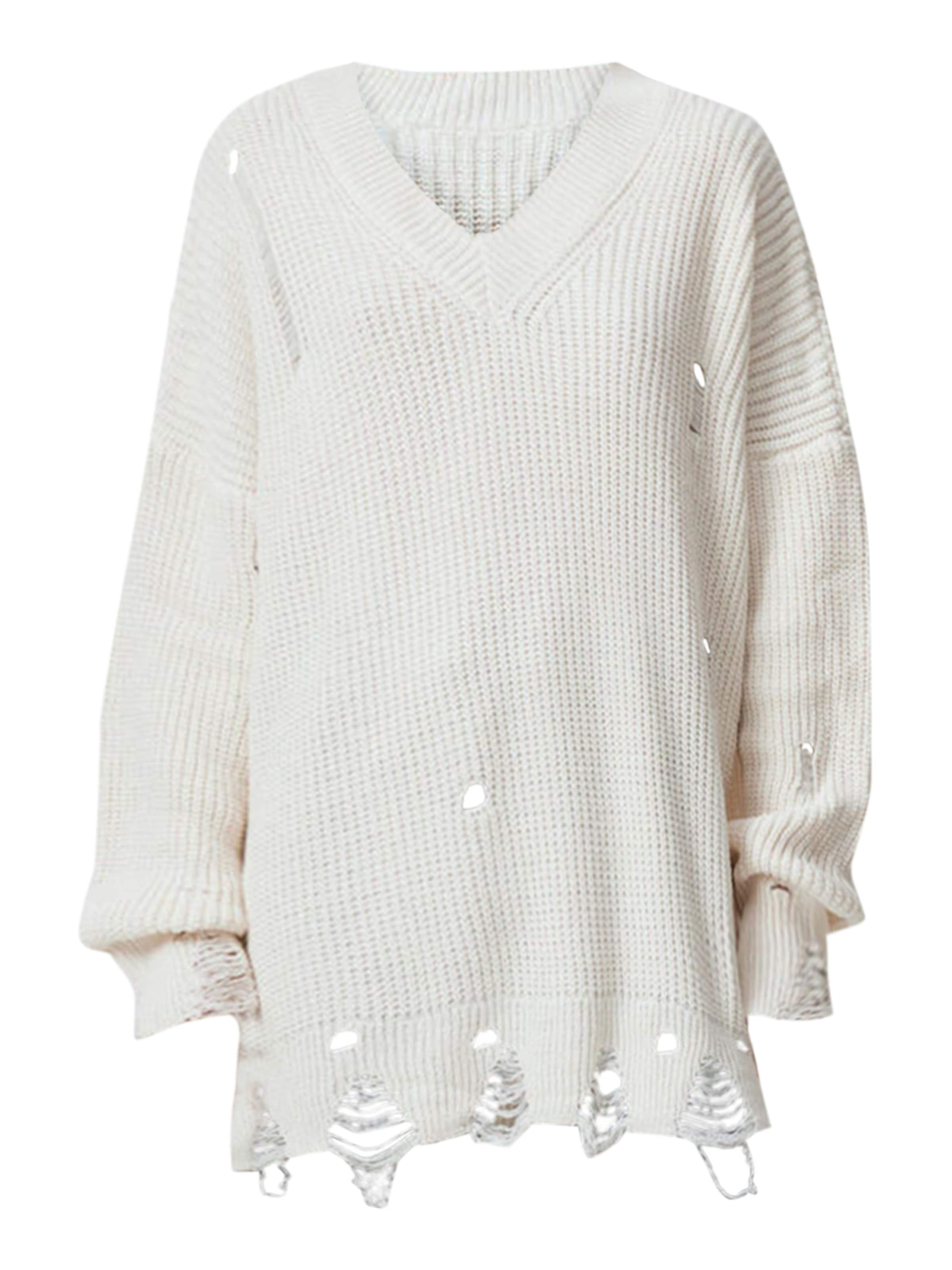 Touche Prive Pu in Weiß: Vorderseite