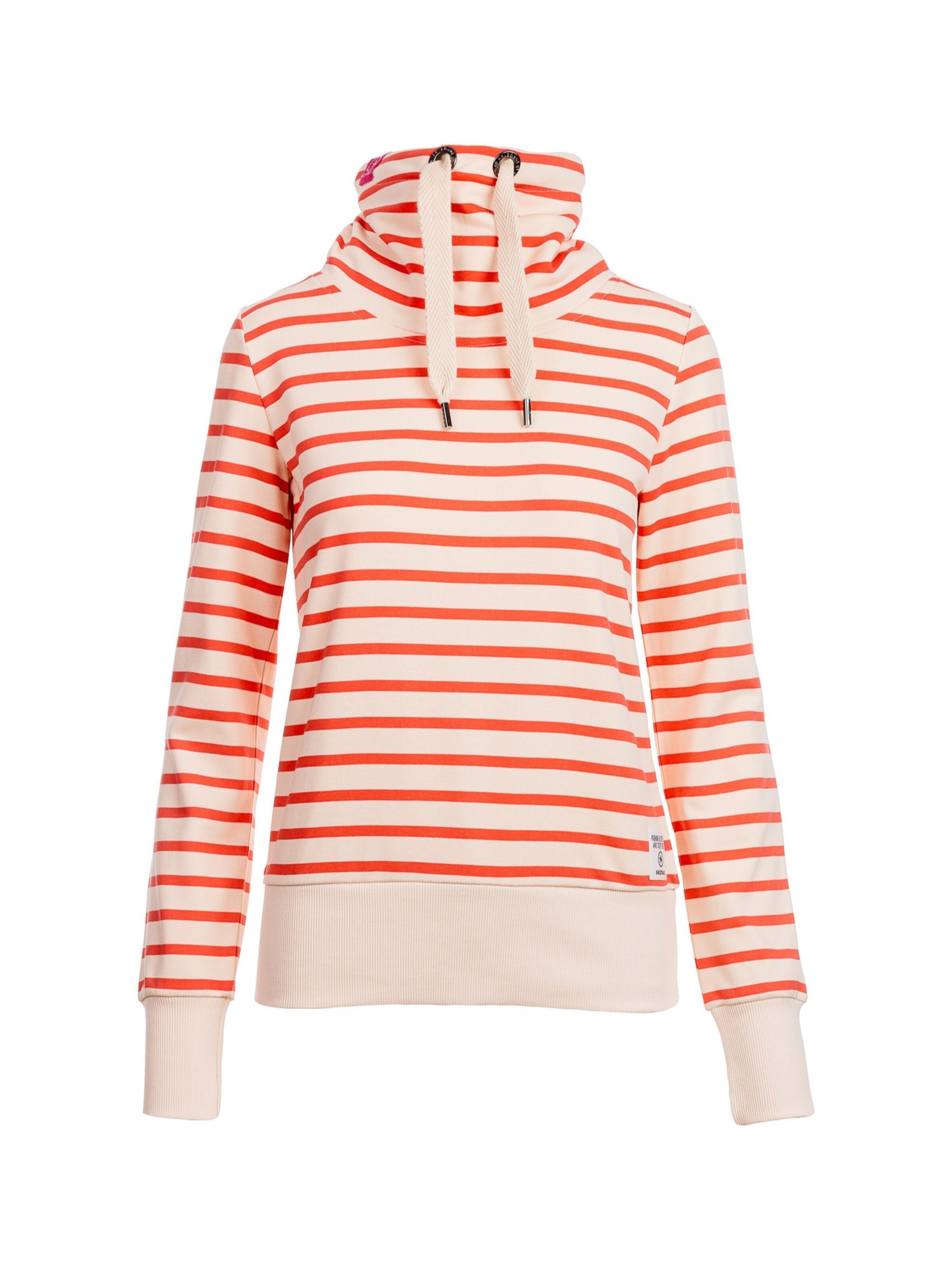 Sweat-shirt 'Kooveljau' salzhaut en beige : devant