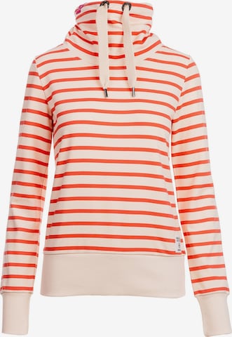 Sweat-shirt 'Kooveljau' salzhaut en beige : devant