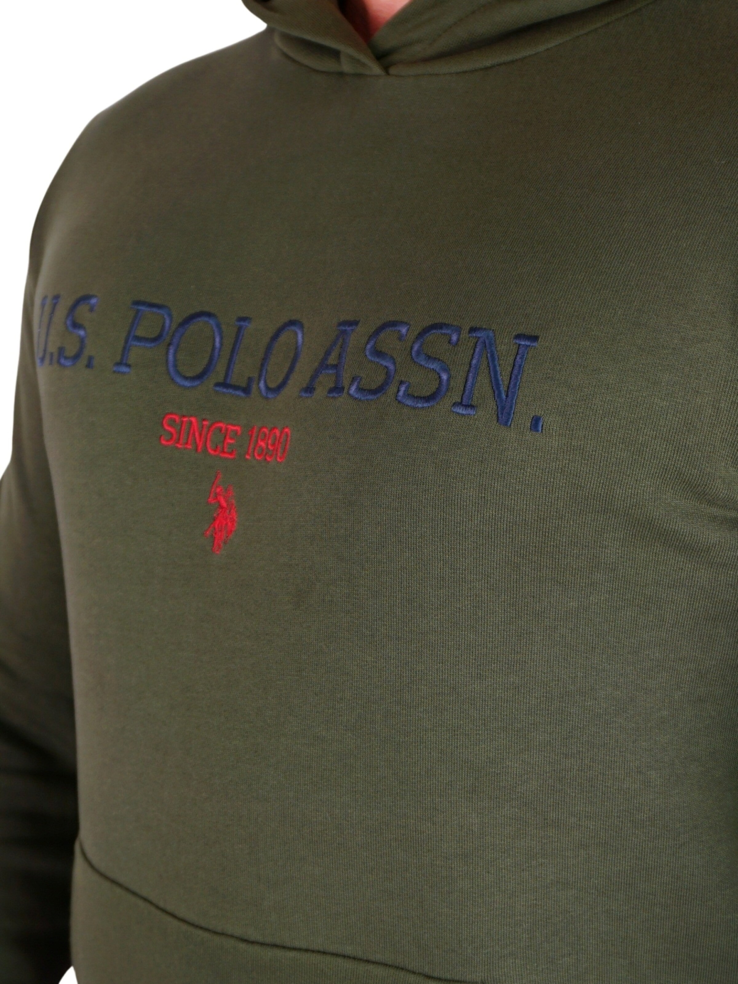 U.S. POLO ASSN. Sweatshirt i grøn