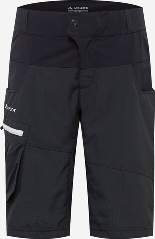 VAUDE Regular Sportshorts 'Qimsa' in Schwarz: predná strana