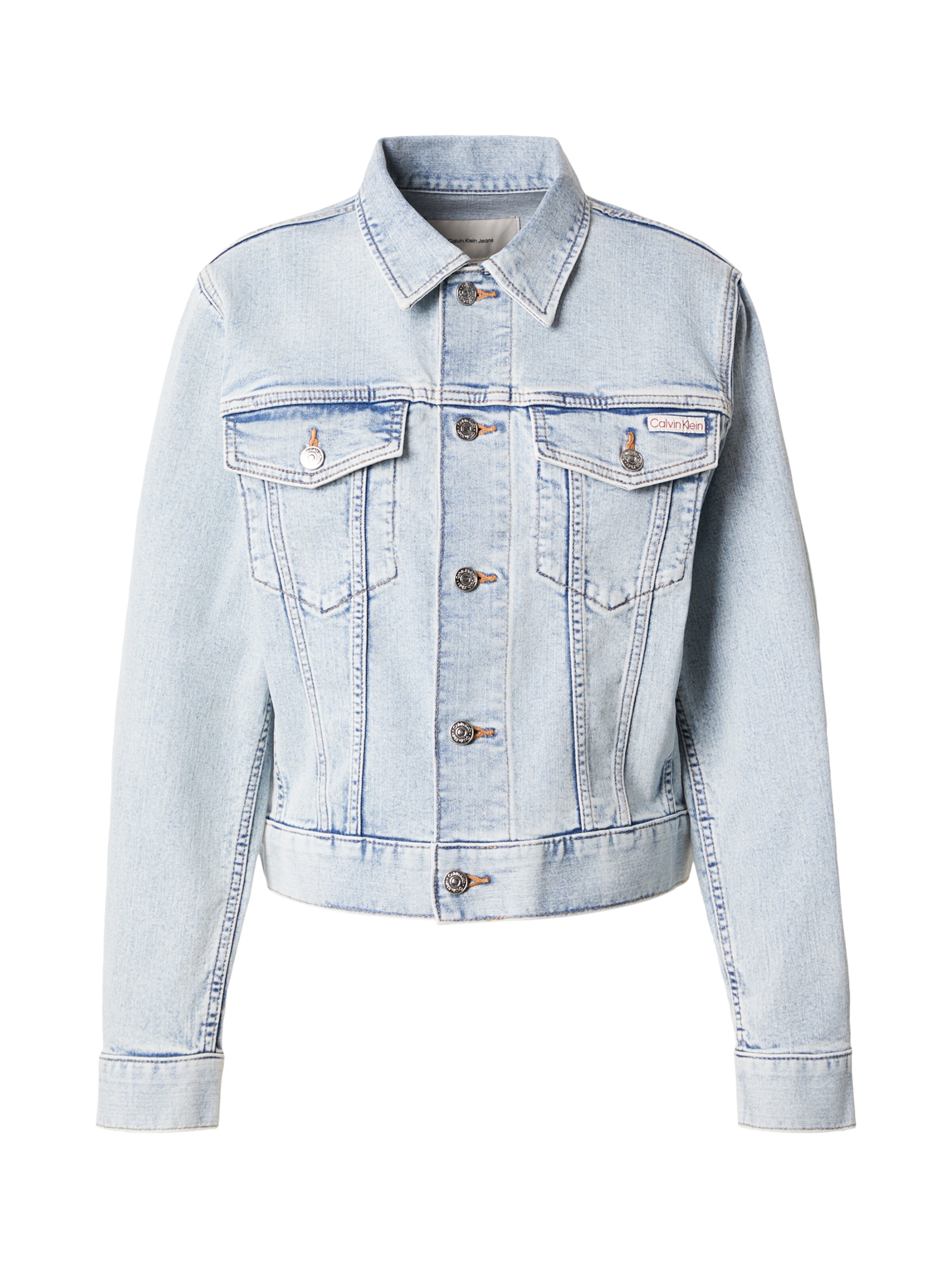 Calvin Klein Jeans Демисезонная куртка в Синий: спереди