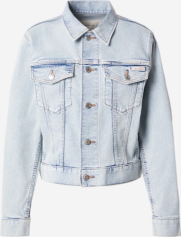 Geacă de primăvară-toamnă de la Calvin Klein Jeans pe albastru: față