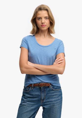 Superdry Shirt in Blauw: voorkant