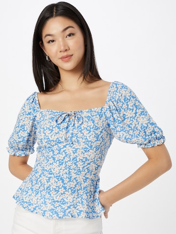 NEW LOOK Blouse 'SISSY' in Blue: front