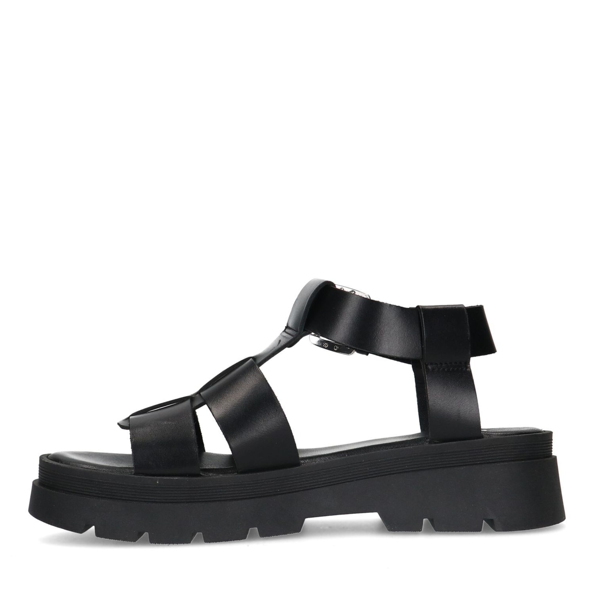 MANFIELD Sandals in Black
