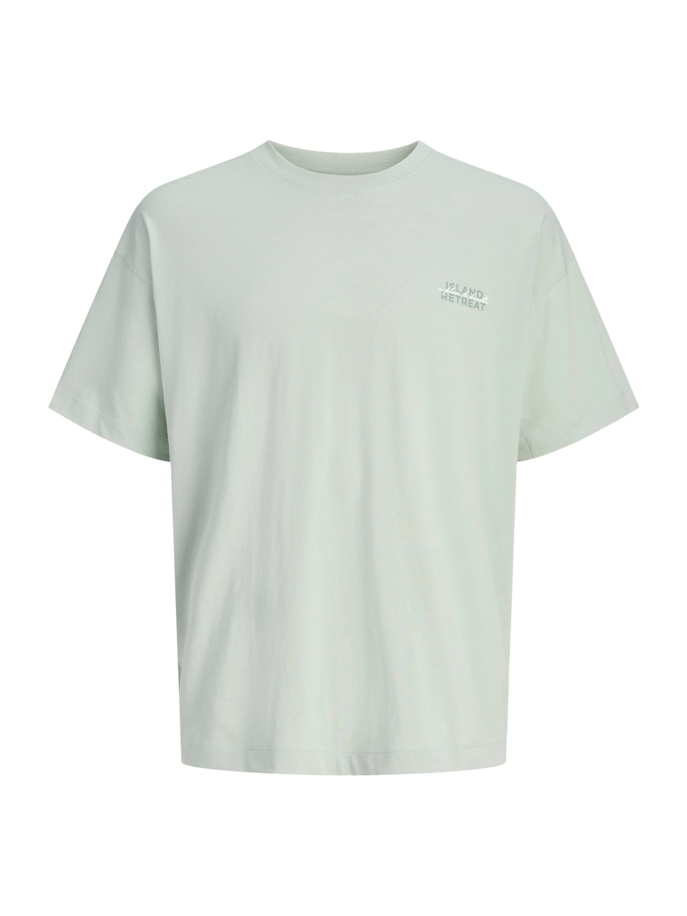 JACK & JONES Μπλουζάκι 'JCOETERNA' σε πράσινο: μπροστά