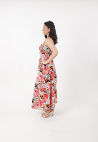 Robe Elara en mélange de couleurs