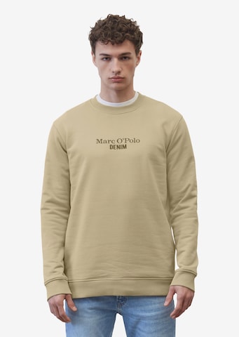 Marc O'Polo Sweatshirt in Beige: front