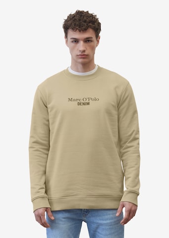 Marc O'Polo Sweatshirt in Beige: voorkant