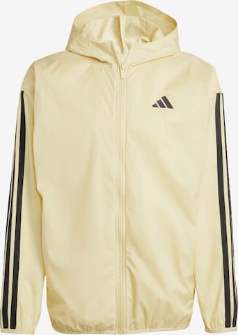 ADIDAS SPORTSWEAR Sportjas 'Essentials' in Geel: voorkant