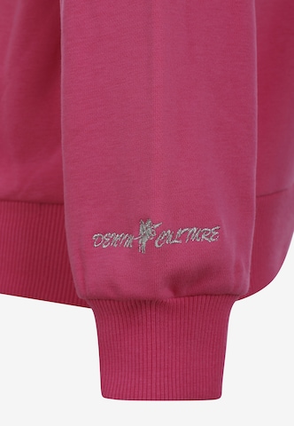 DENIM CULTURE Sweatshirt 'Tatiana' i rosa