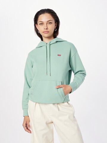 LEVI'S ® Суичър 'Standard Hoodie' в зелено: отпред