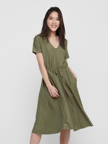 Robe 'FATINKA' JDY en vert : devant