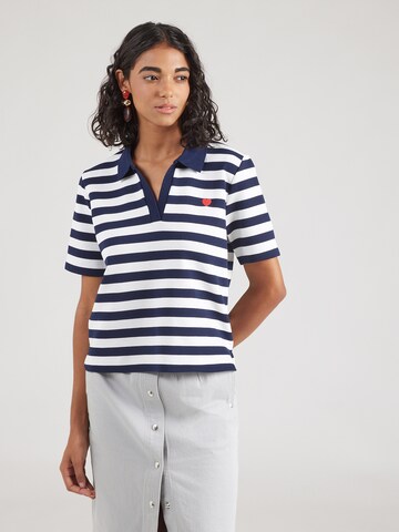 T-shirt MORE & MORE en mélange de couleurs : devant