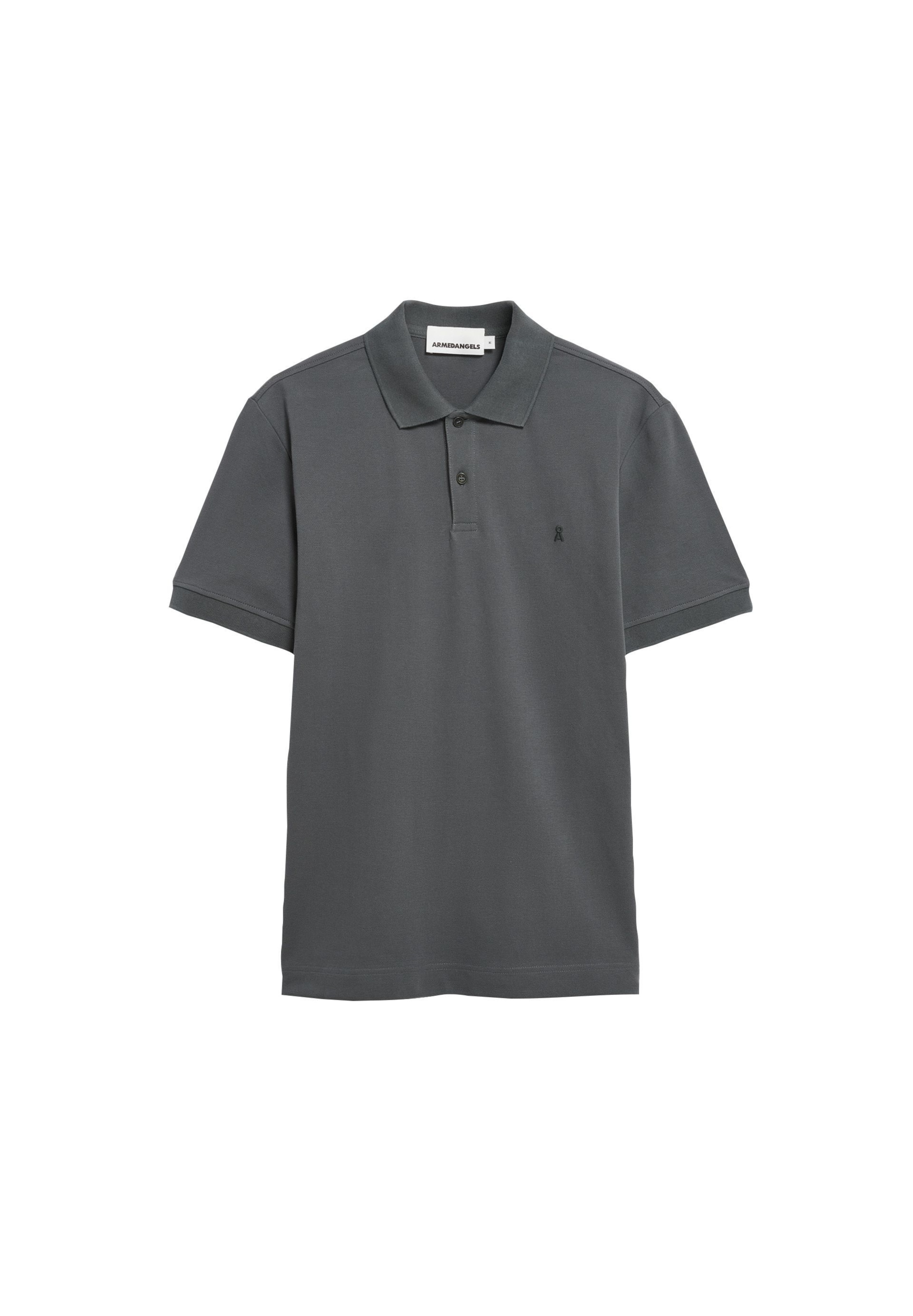 T-Shirt ARMEDANGELS en gris : devant