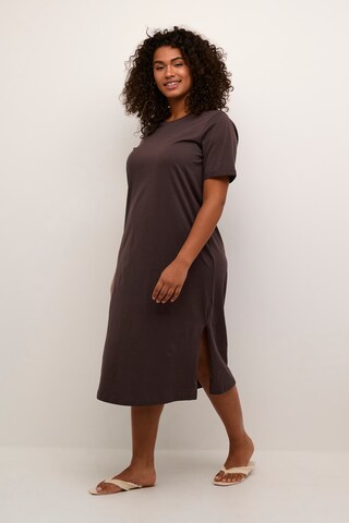 KAFFE CURVE Dress 'Caline' in Brown