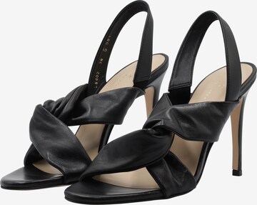 DreiMaster Klassik Strap Sandals in Black