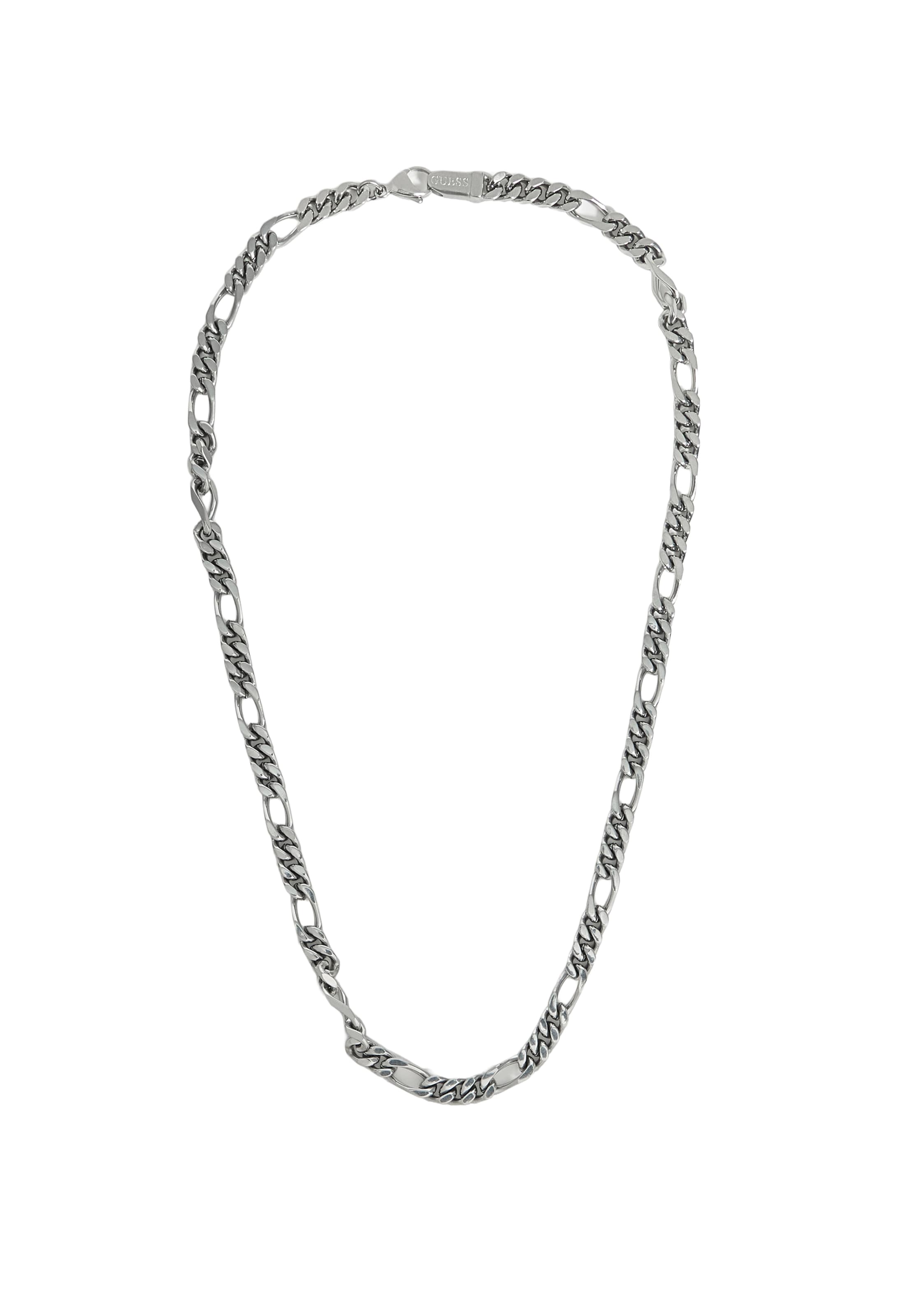 GUESS Necklace 'LO STUDIO' in Silver: front