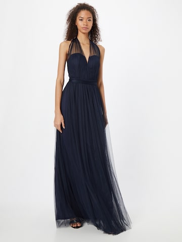 STAR NIGHT Evening Dress in Blue: front