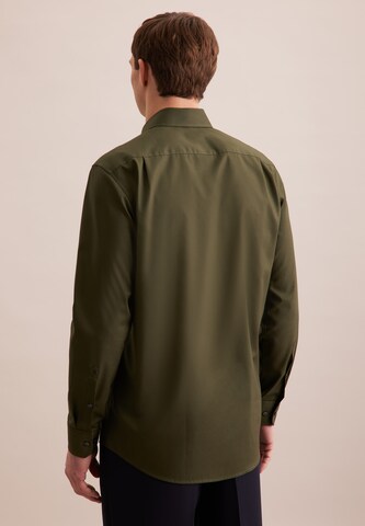 SEIDENSTICKER Regular fit Business shirt in Green