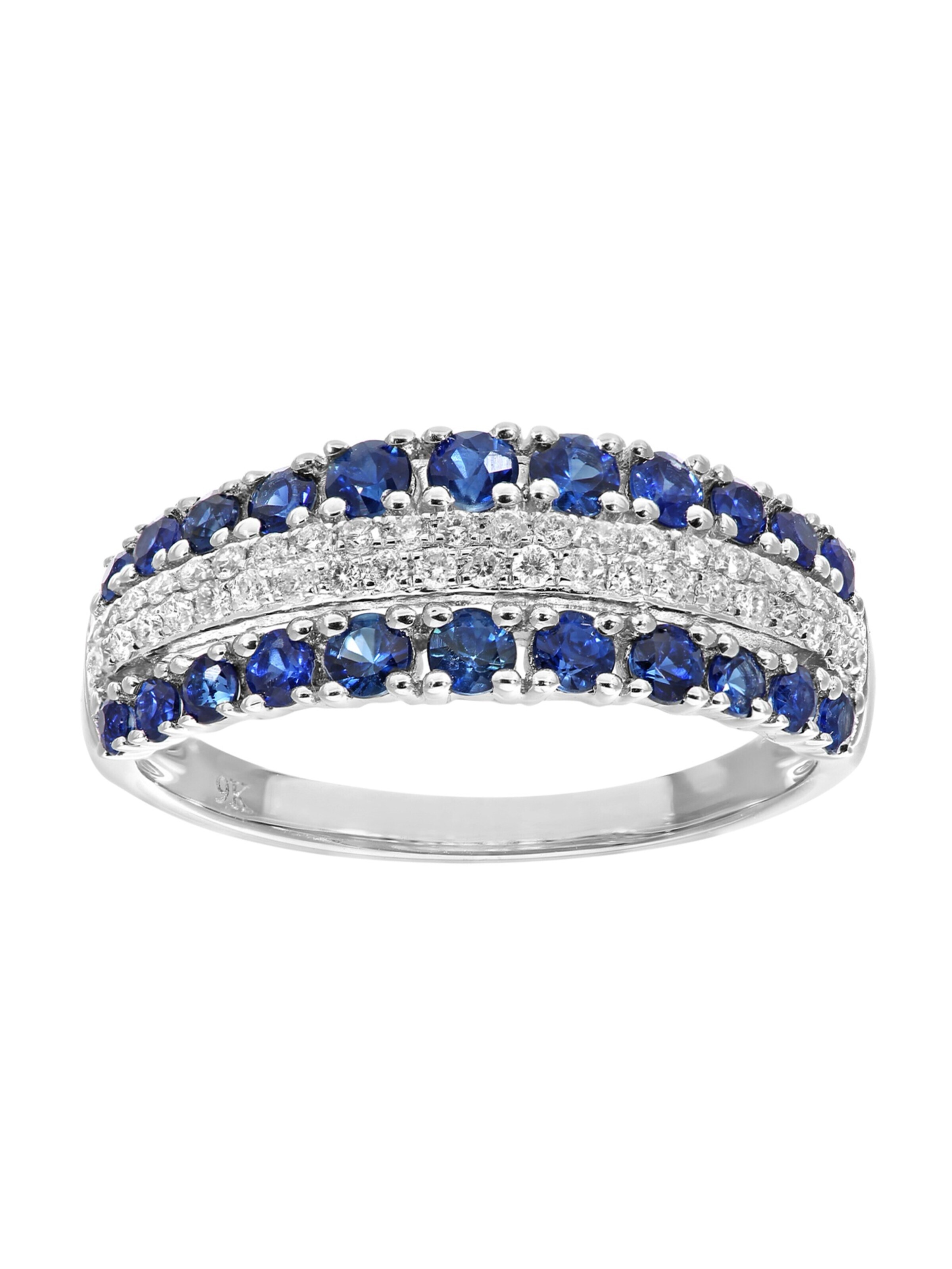 DIAMANT LETERNEL Ring i sølv: forside